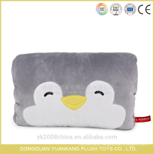 Plush animals hand warmer pillows with printing